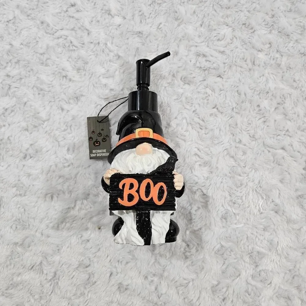 Halloween Seasonal Gnome Soap Lotion Dispenser With 